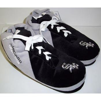 Chicago White Sox MLB Plush Sneaker Slippers - L