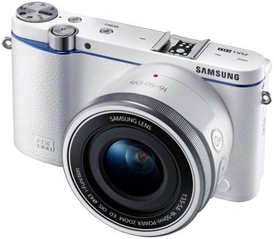 Samsung NX3300 Digital Camera with 16-50mm Power Zoom Lens (White) + Sandisk 16GB Extreme SDHC Memory Card + 3PC Filter Kit (UV+CPL+FLD) + Micro HDMI Cable + Carrying Case + MORE