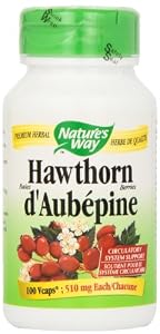 Natures Way Hawthorn Berries, 100 Capsules (Pack of 4)