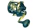 Okuma Solterra Graphite Lever Drag Left-Handed Levelwind Open Top Frame Reel