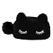 Cute Cartoon Cat Cosmetic Makeup Storage Bag Pen Pencil Pouch Case (Black)