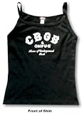 CBGB Classic Logo Womens Spaghetti Strap Tank Top