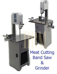 Butcher Meat Cutting Cutter Band Saw Mincer Grinder Sausage Stuffer Maker by 