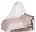 Fantasy Oasis Round Hoop Bed Canopy, Pink
