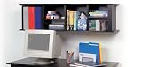 CD / DVD Wall Storage Unit in Black