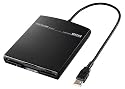 I-O DATA USB-FDX4BK USB 1.1対応 4倍速 FDドライブ