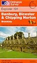 Banbury, Bicester and Chipping Norton (Explorer Maps)