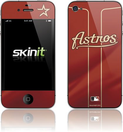 Skinit Houston Astros Alternate/Away Jersey Vinyl Skin for Apple iPhone 4 / 4S