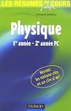 Les r�sum�s du cours de physique 1e ann�e-2e ann�e PC