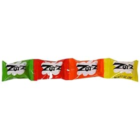 Zotz Fizz Power Candy, Cherry, Apple, and Watermelon Flavors (Pack of 48)