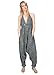 likemary Jumpsuits for Women - Comfortable & Sexy Onesie Halter Jumpsuit - One Size Rompers with Pockets - Sleeveless Jumper - One Piece Jumpsuits Leopard Print