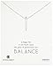 Dogeared Balance Spiky Spear Necklace, 18