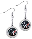 NFL Houston Texans Crystal Dangle Earrings