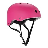 Pink BMX Bike Scooter Roller Derby Inline Skate Skateboard Helmet Size Medium