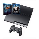 Console PS3 Slim (250 Go) + 2 Blu Ray : Batman The Dark Knight + X-Men Wolverinepar Sony