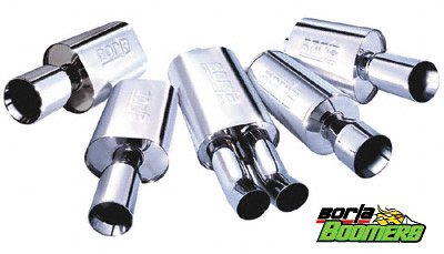 Borla 40059 Boomers Spit Fire Oval Muffler