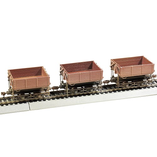 Wood Side-Dump Cars Train Accessory by Hawthorne Village