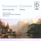 Tchaikovsky: Violin Concerto; Chausson: Poème by Ernest Chausson, Pyotr Il'yich Tchaikovsky, Okko Kamu, London Philharmonic Orchestra, and Nigel Kennedy