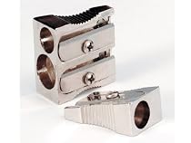 CE single hole metal wedge pencil sharpener, EACH