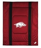 Arkansas Razorbacks Sideline Jersey Bed Comforter NCAA
