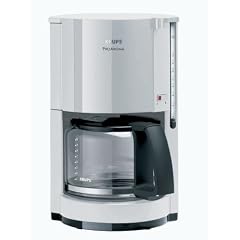 Krups F 309 7C ProAroma Glas-Kaffeemaschine weiss