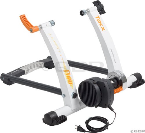 Tacx Flow trainer w/ gel roller