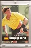 2005 Ace Authentic Feliciano Lopez Spain #48 Tennis Card - Mint Condition - In Protective Display Case