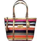 Coach Legacy Stripe Shoulder Bag Tote12421