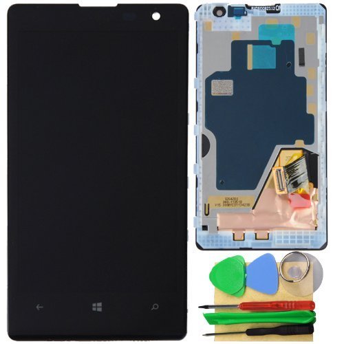 High Quality Replacement Touch Screen Digitizer LCD Full Assembly with Frame for Nokia Lumia 1020