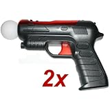 2x Gun Pistole Waffe Gewehr für PS3 Move - RBrothersTechnologie