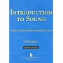 Introduction To Sound: Acoustics for the Hearing and Speech Sciences (Singular Textbook Series)