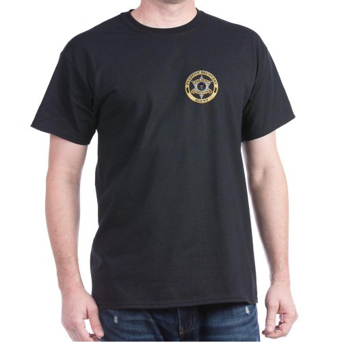 CafePress Bail Bond Badge001.png Dark T-Shirt