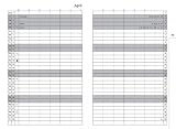 Produkt-Bild: X17 Organizer Zubehoer A6 Monatskalender 2012-2014