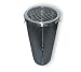 Bocker Design 800960 Gartengrill Edelstahl 100 cm