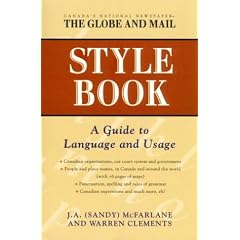 The Globe and Mail Style Book