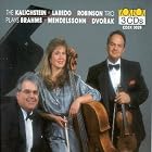 Mendelssohn, Brahms, Dvorak: Piano Trios by  Johannes Brahms, Antonin Dvorak, Felix Mendelssohn, Kalichstein-Laredo-Robinson Trio, and Joseph Kalichstein 