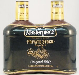 Kc Masterpiece Private Stock Reserve BBQ Sauce 2-45oz