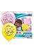 Pioneer Party Group Officially Licensed Disney 12-Inch Latex Balloons, DocMcStuffins Assorted Colors, 6-Count