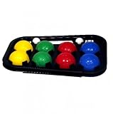 Boccia Set 15tlg Bocciakugeln Boule Spielzeug