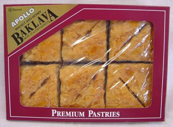 Apollo Baklava 22 oz box (12 pcs) by Baklava