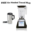 BlendTec Home HPA-621-B The Professional's Choice 1500-Watt Programmable Blender with FREE 16 oz. Stainless Steel 12V Heated Travel Mug and FREE Shipping