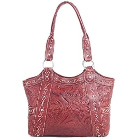 American West Over the Rainbow Zip-Top Fashion Tote