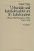 Books : Urbanitat und Intellektualitat im 20. Jahrhundert: Wien 1900, Frankfurt 1930, Paris 1960