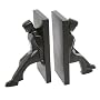 Kikkerland Leaning Men Bookends, Set of 2