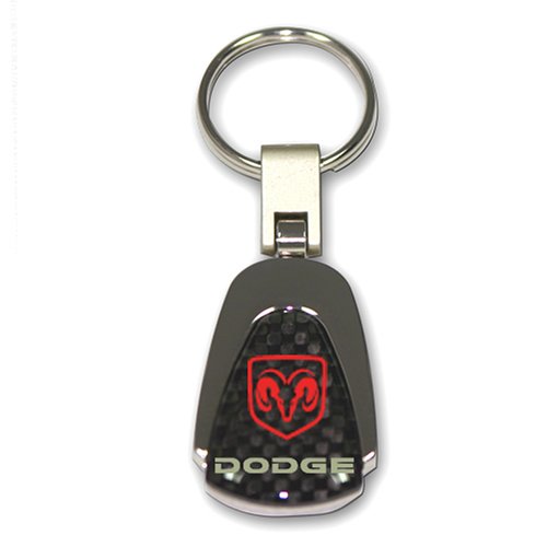 Dodge Carbon Fiber Key Chain