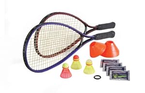 Pro Performance Speedminton with Court Endorsed By 2004 Wimbledon Champion Maria Sharapova