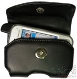 Verizon Wireless VX6700 Leather Pouch Case Type w/ Belt Loop (Black)