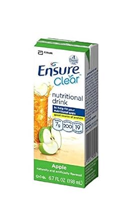 Amazon.com: Ensure Clear (Foremerly Enlive) Liquid Nutrition, Apple, 6.