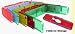 Red Gym Bowling Backstop