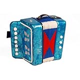 Barcelona Kid's Accordion - Blue